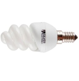 Lote de 15 lámparas mini full 101114 E14 11 W espiral