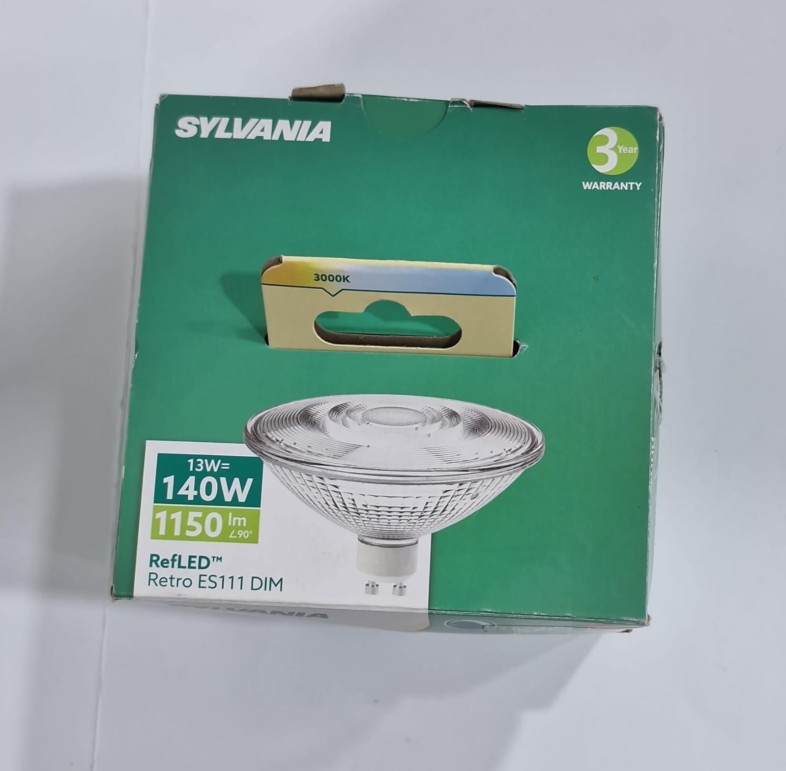 Bombilla LED Sylvania RefLED Retro ES111 V2 13W 1150lm GU10 25° 3000K - Imagen 2