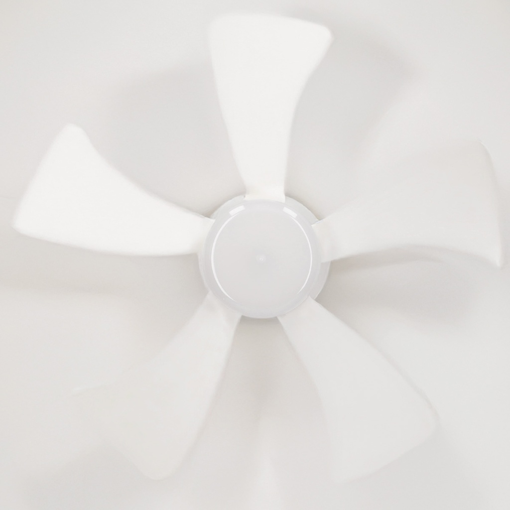 Mini Ventilador de Techo Oristán con Luz CCT Regulable y Mando – Ø40 cm, 5 Aspas, Motor DC, Blanco - Imagen 6