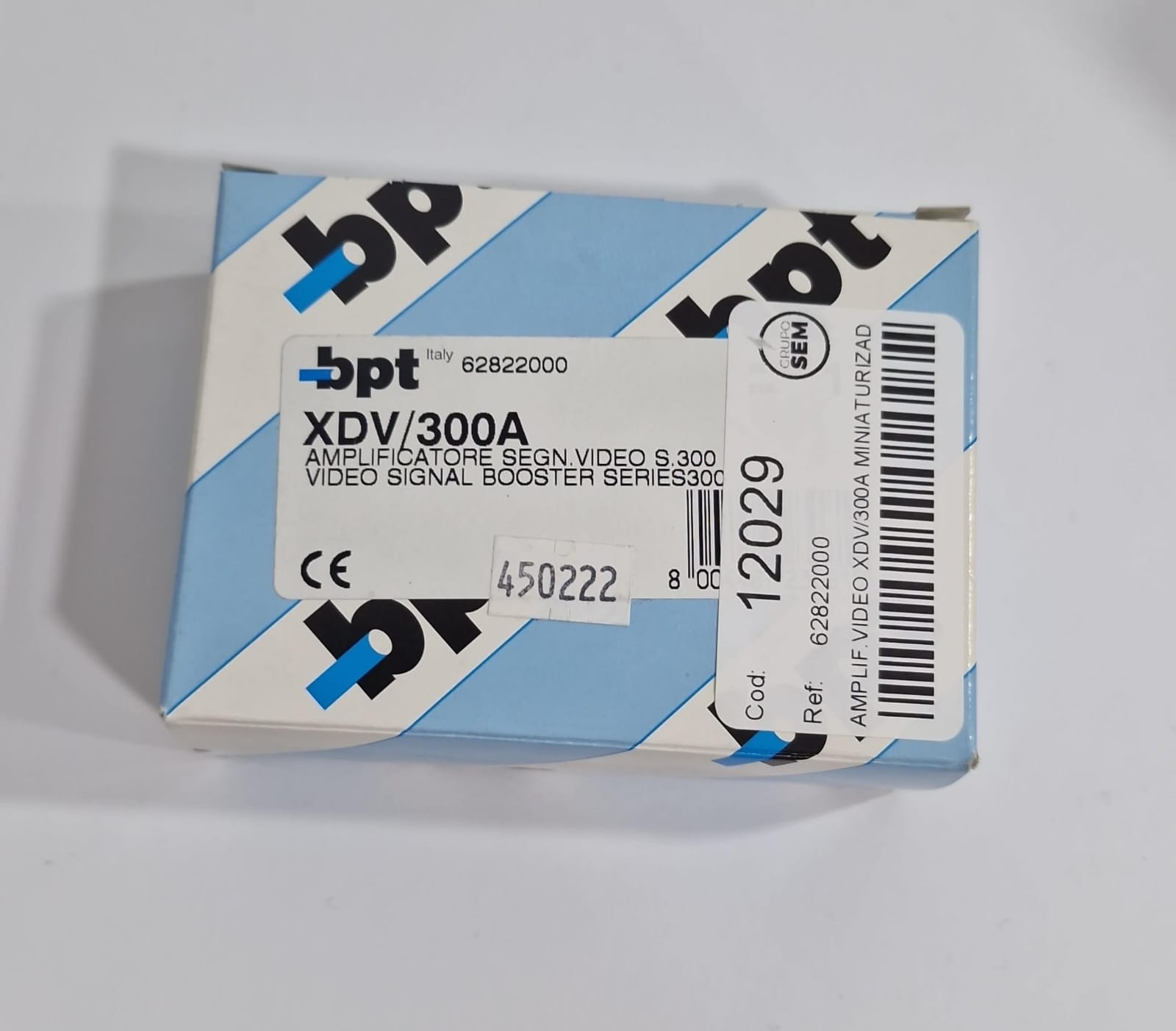 Amplificador de señal de vídeo BPT XDV/300A miniaturizado – Ref. 62822000 - Imagen 2