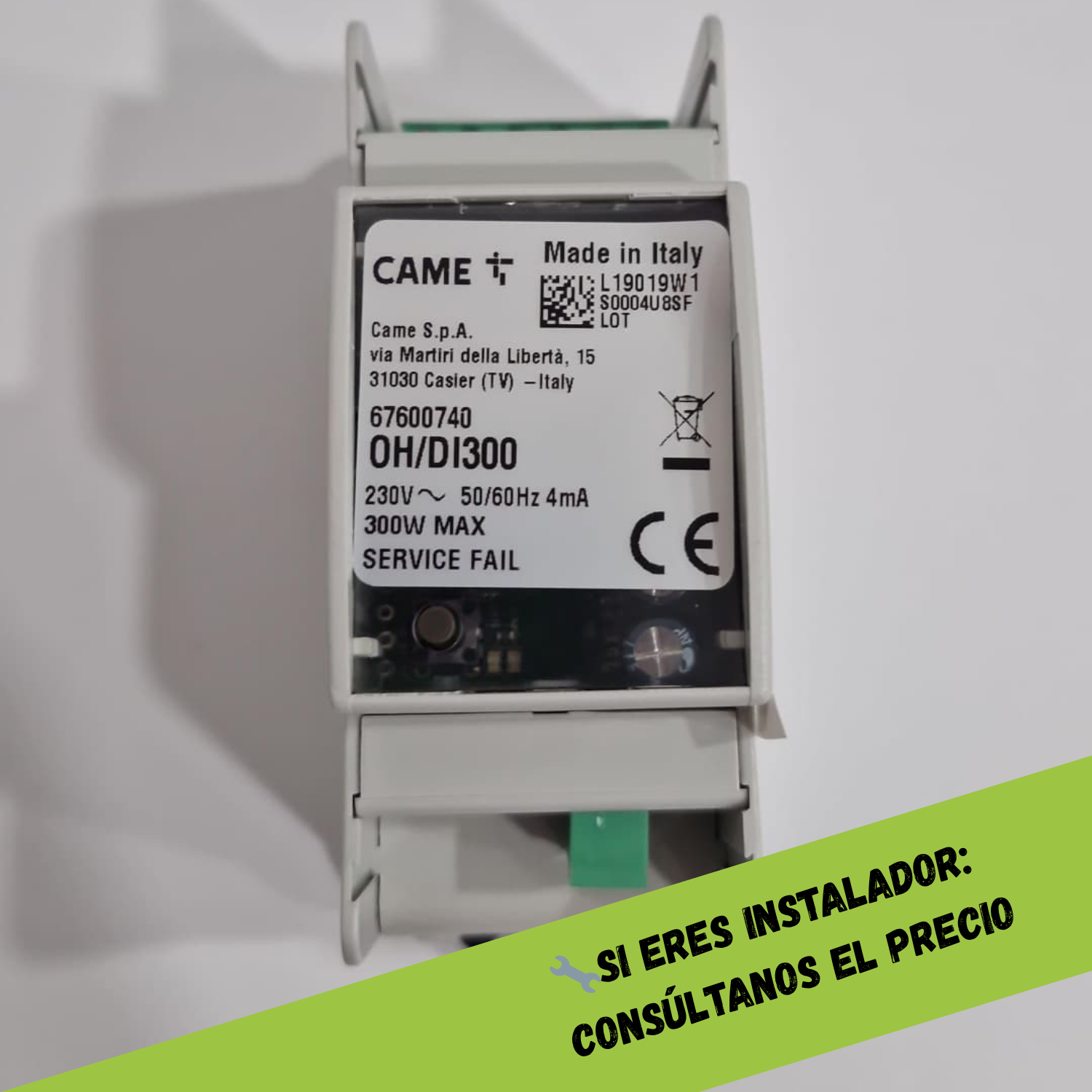 Módulo dimmer BPT H/DI300 1x300W – Ref. 67600740
