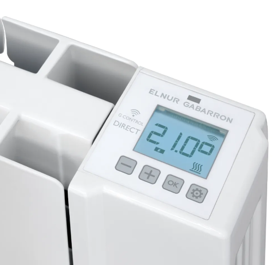 Emisor térmico Wi‑Fi Directo display con fluido térmico