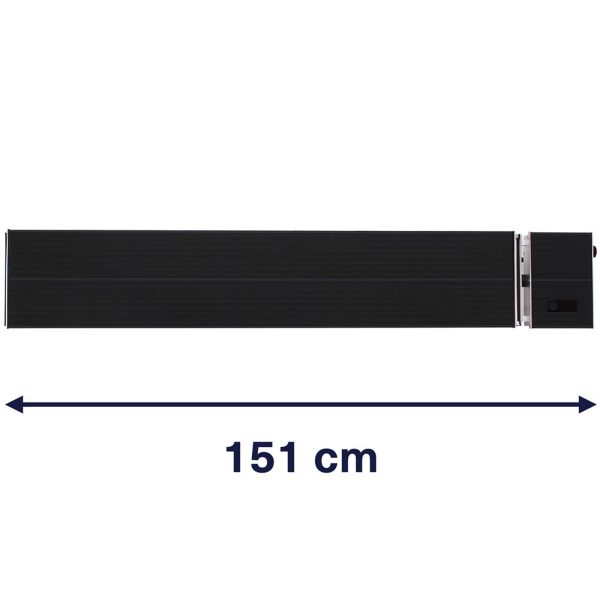 Radiador infrarrojo extraplano Elnur IFF – instalación mural/techo