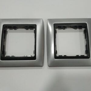 Lote 2 marcos Simon 82 82814-33 1 elemento aluminio mate interior grafito