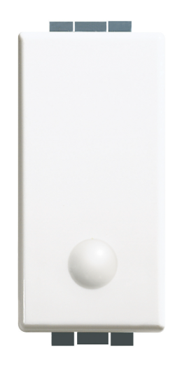 Cruzamiento luminoso 16 A 250 V 1 módulo blanco