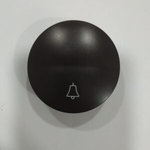 Tecla Simon 88 para pulsador de campana marrón