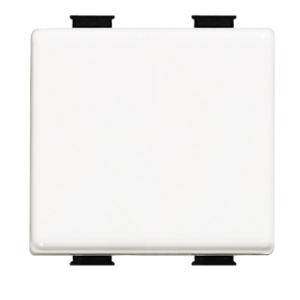 Interruptor Matix 16 AX 250 V luminoso 2 módulos blanco