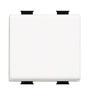 Interruptor Matix 16 AX 250 V luminoso 2 módulos blanco