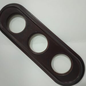 Lote de 3 marcos 3 elementos madera nogal Fontini Venezia – Ref. 35 803 20 0 (con defectos)