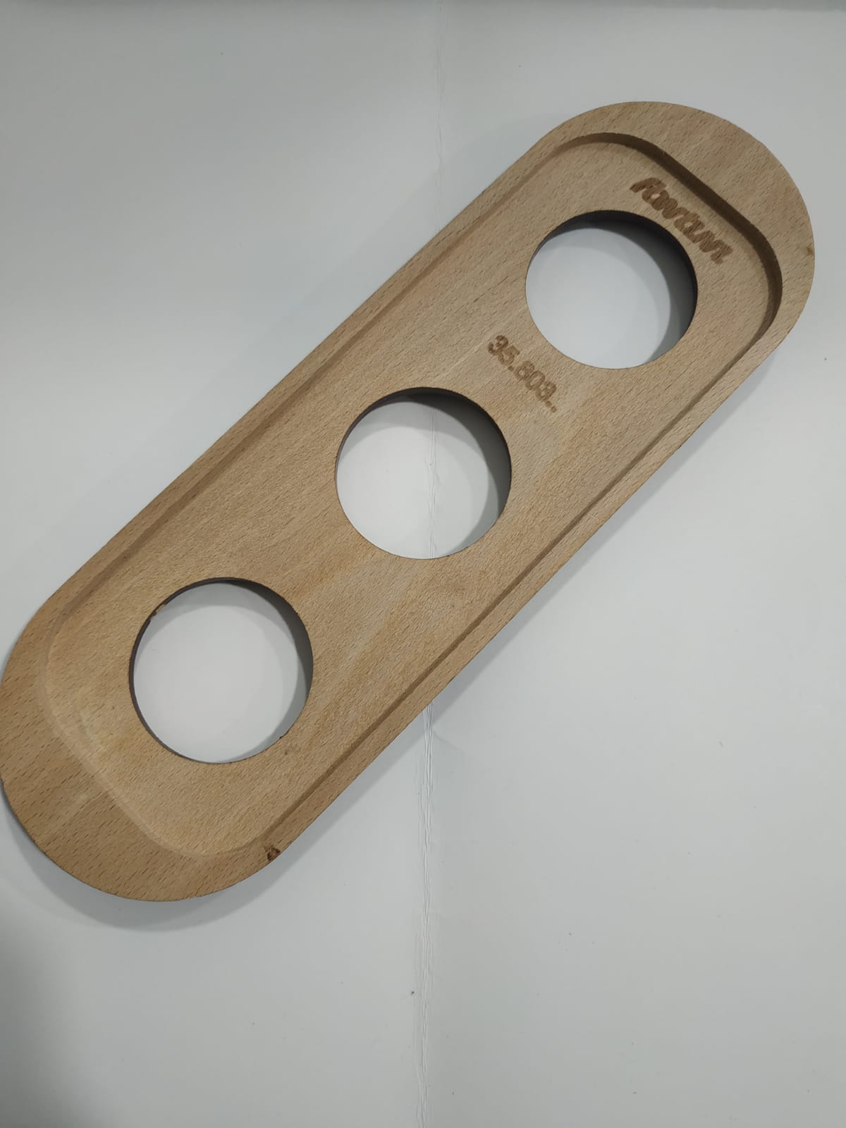 Lote de 3 marcos 3 elementos madera nogal Fontini Venezia – Ref. 35 803 20 0 (con defectos) - Imagen 5