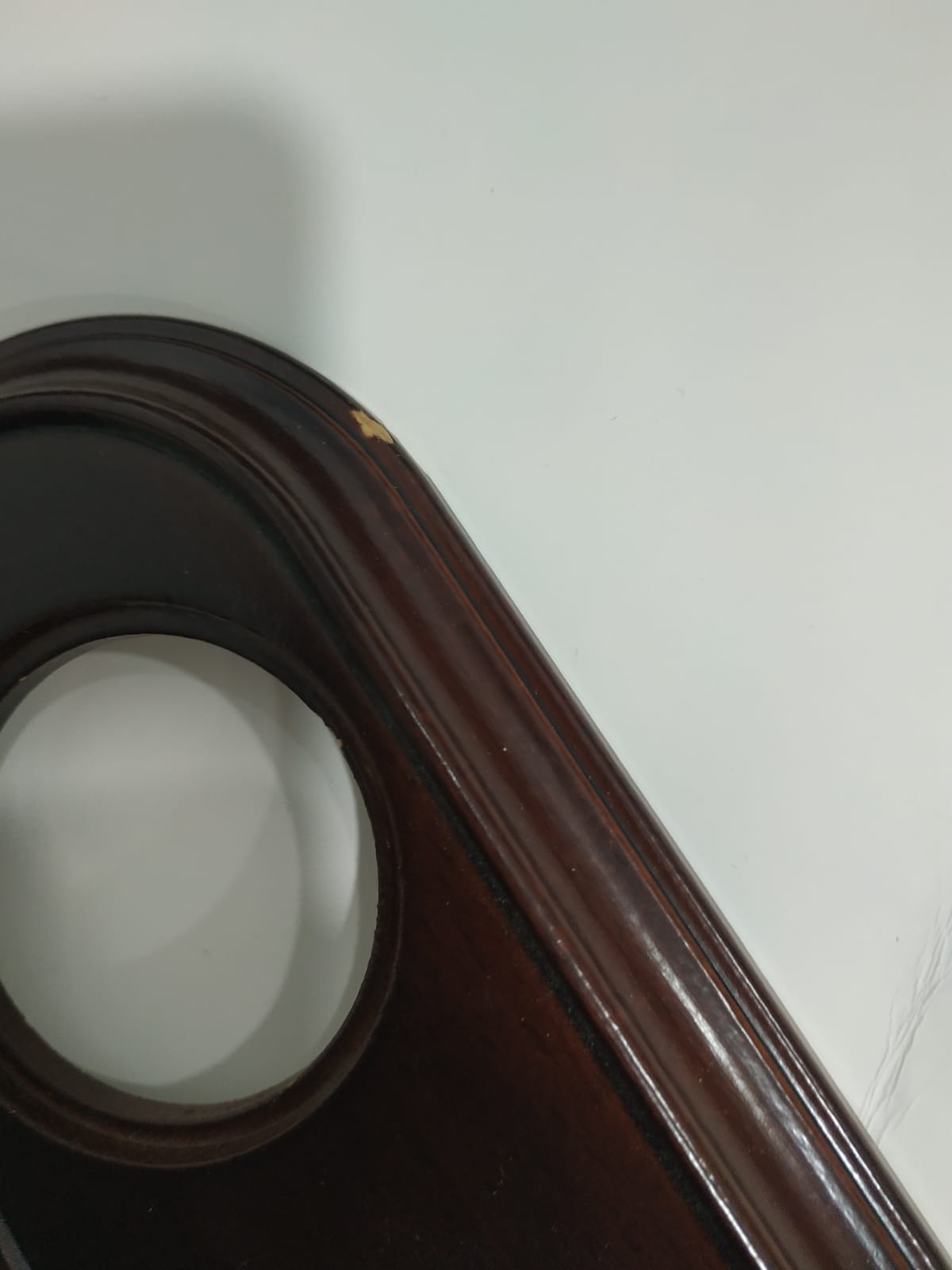 Lote de 3 marcos 3 elementos madera nogal Fontini Venezia – Ref. 35 803 20 0 (con defectos) - Imagen 2