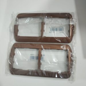 Lote 2 marcos 2 elementos horizontales 82×161 mm Galea cobre