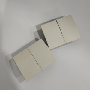 Lote 2 teclas dobles persianas Niessen Olas blanco jazmín 8444-BL DEFECTOS