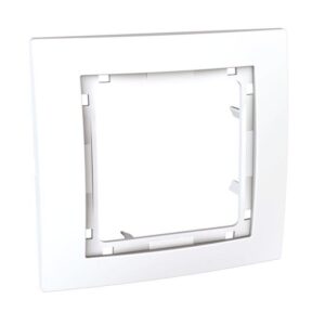 Marco Serie Única con 1 elemento blanco polar SCHNEIDER ELECTRIC
