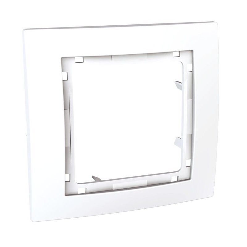 Marco Serie Única con 1 elemento blanco polar SCHNEIDER ELECTRIC