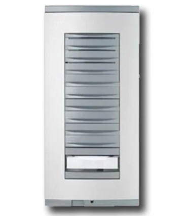 Placa citofónica CAME BPT HPC1 GH – Gris Claro / Satinado