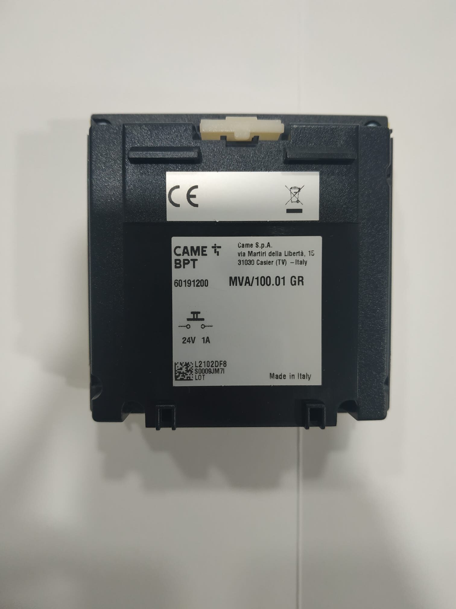 Unidad de altavoz CAME MVA/100.01 GR 60191200 - Imagen 3